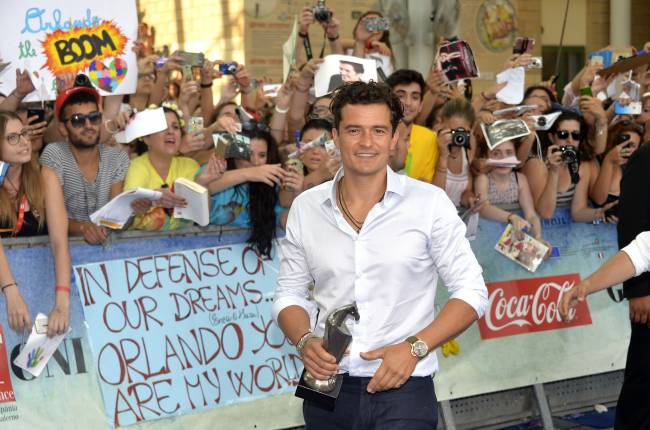 Берегитесь, девушки: красавчик Орландо Блум блистает на фестивале в Италии